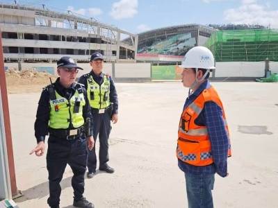 新春走基层｜深汕高铁站、深职大……深汕民警全力护航重点工程