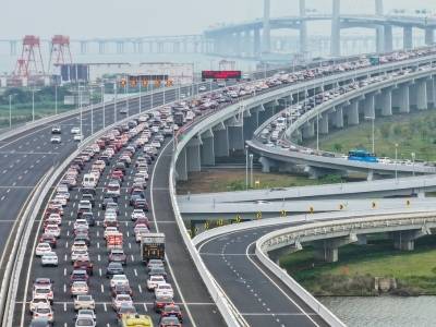 深中通道车流高峰期公布，广东返程请注意→