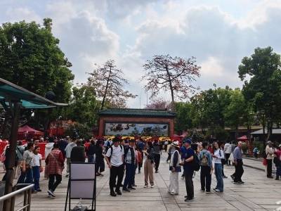 多图｜佛山祖庙成为新春打卡“顶流”
