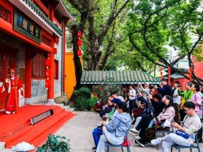 市集探寻广府味，越秀五仙观三重好戏贺新春