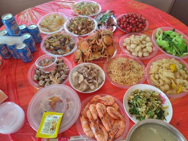 茂名电白的年例菜肴 朱香玲 摄