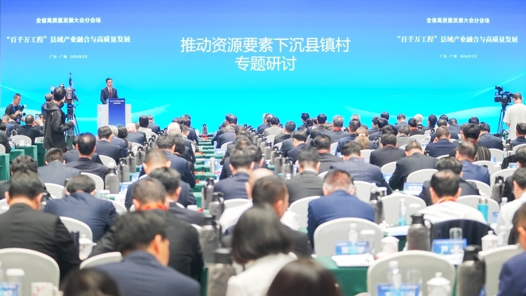 广东新春第一会，传来激活县镇村资源要素“一池春水”的潮音