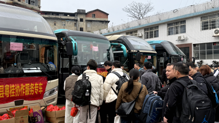 粤桂协作·2026年三江农民工返岗务工“点对点”输送服务活动正式启动