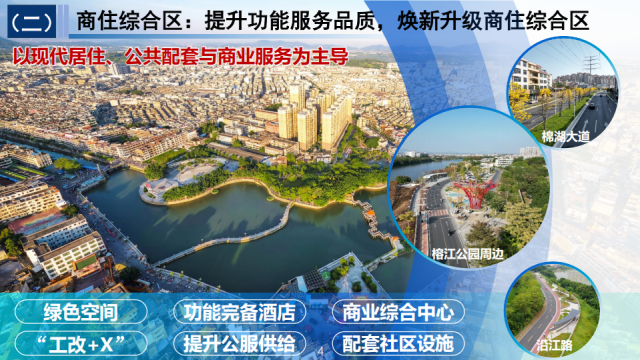 提升功能服务品质，焕新升级商住综合区