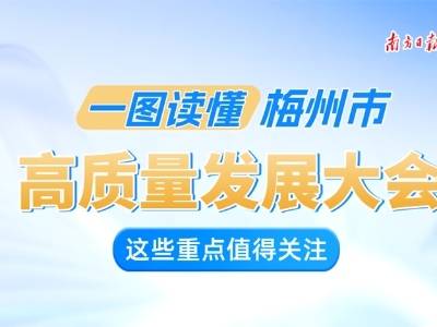 一图读懂梅州市高质量发展大会，这些信号值得关注