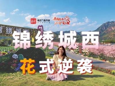 百花争艳春满园，锦绣城西“花式”逆袭｜县域经济·江门广货三探