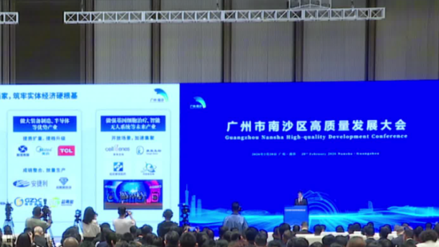 视频｜南沙开发区投促局局长杨康：坚持工商并举和两业融合，全力跑出招商加速度