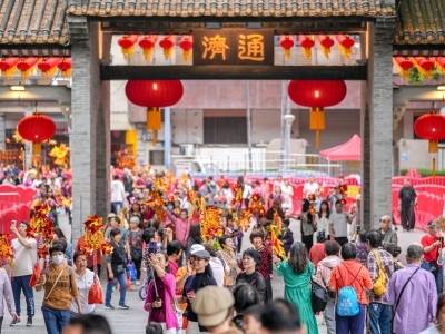 图集｜元宵“顶流”来了！佛山行通济开启