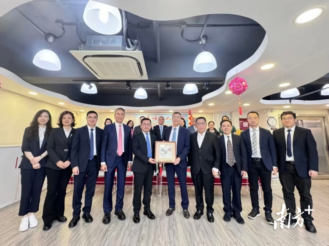 工作组走访香港顺德人联会。&nbsp;