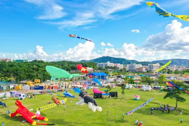 非遗“南朗泮沙纸鸢”。