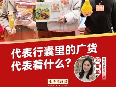 代表行囊里的广货，代表着什么？ | 两会主播说
