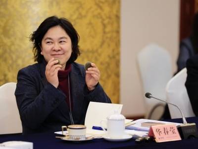 华春莹来广东团听会，代表纷纷现场推荐广货