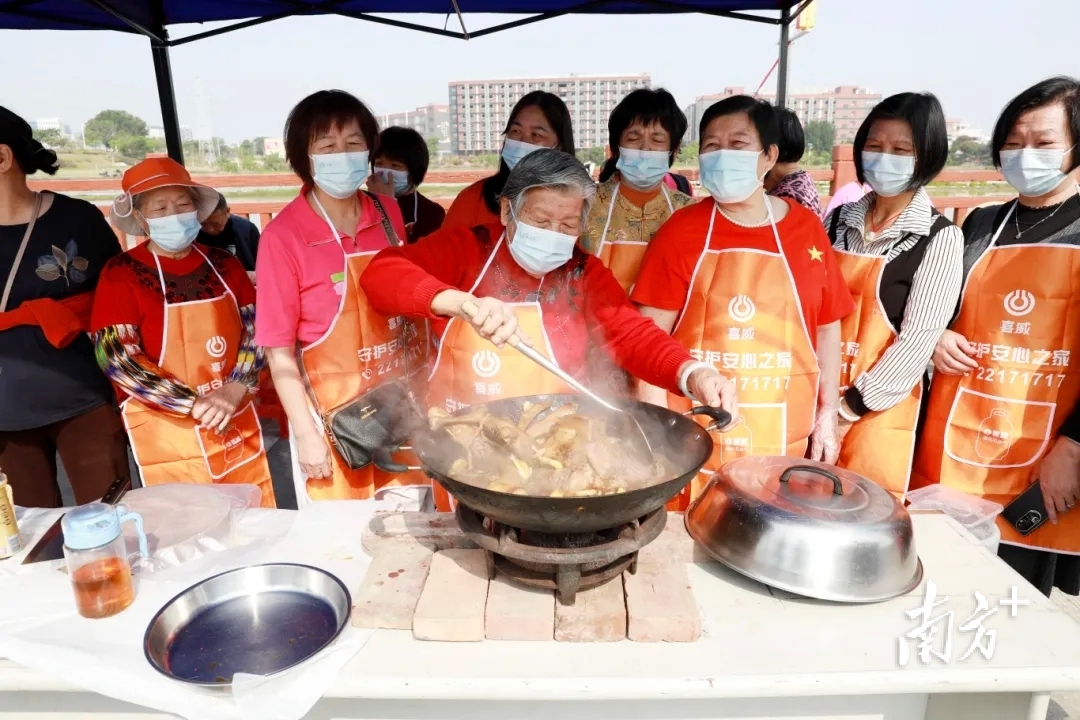 茶山这条村在田间地头办了场“全鹅”烹饪大赛 通讯员 茶山宣 供图