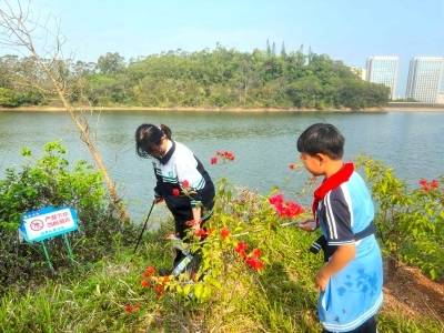 东湖岸边，阳春这群人解锁过节新方式