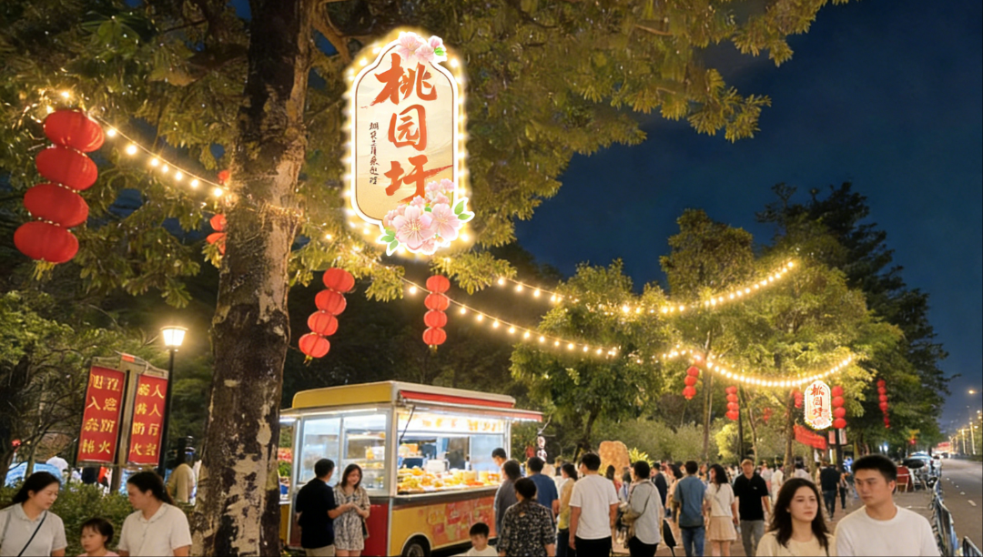 市集示意图，仅供参考