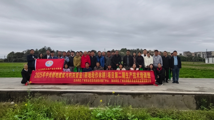 技术赋能耕地轮作 提质增效保障粮安——从化区成功举办耕地轮作休耕生产技术培训班