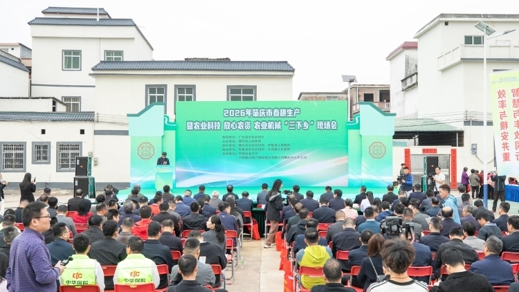 “铁牛”下田，风吹麦浪，2026年肇庆春耕现场会在怀集举办