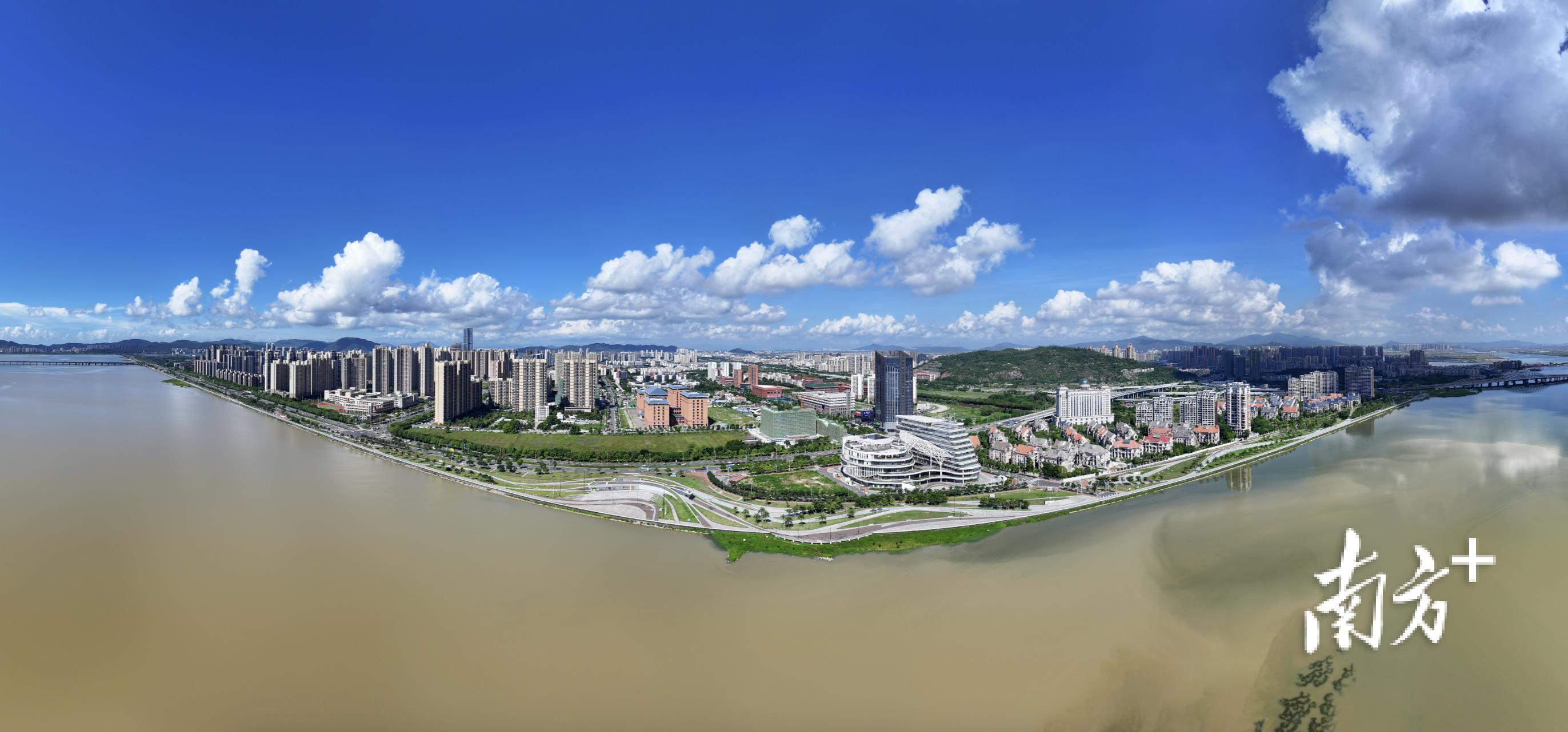 珠海西部城市中心。