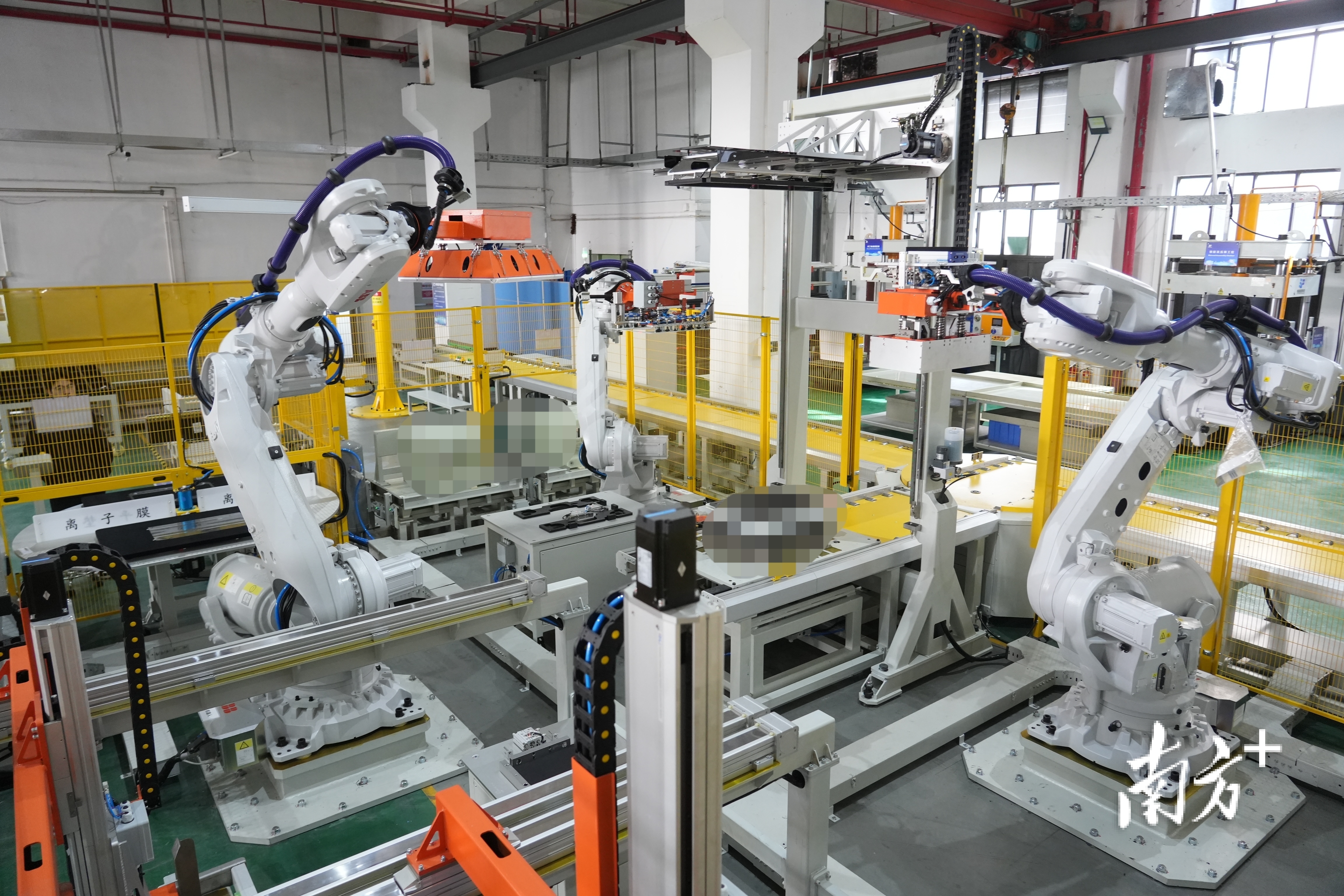 毅富能源产线。 