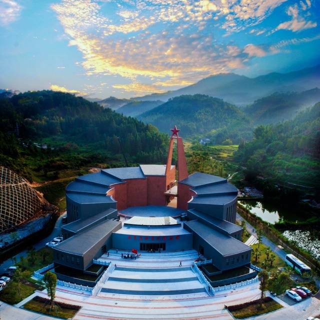 位于韶关市仁化县城口镇的红军长征粤北纪念馆