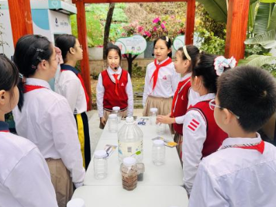 黄花岗街携手中星小学，小小宣讲员传递环保正能量