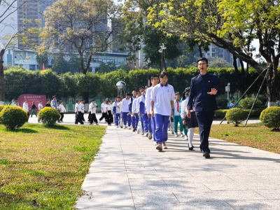 红棉映丹心，红棉老兵爱国主义宣讲活动在十九路军陵园举行