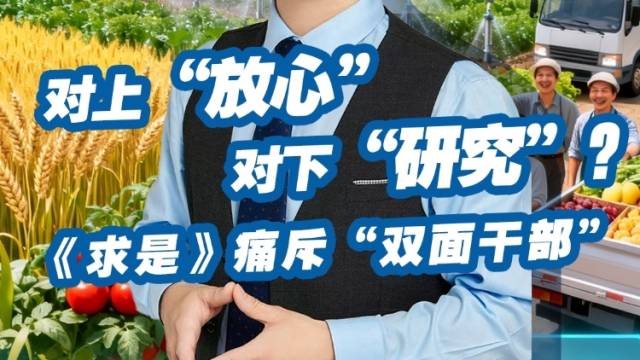 对上“放心”对下“研究”？《求是》痛斥“双面干部”！| 粤讲粤有李
