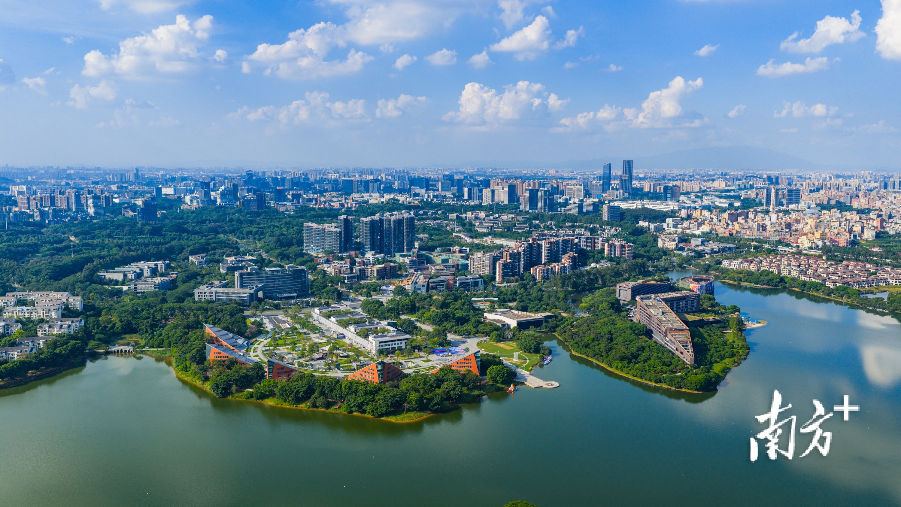 松山湖。黄政正 摄