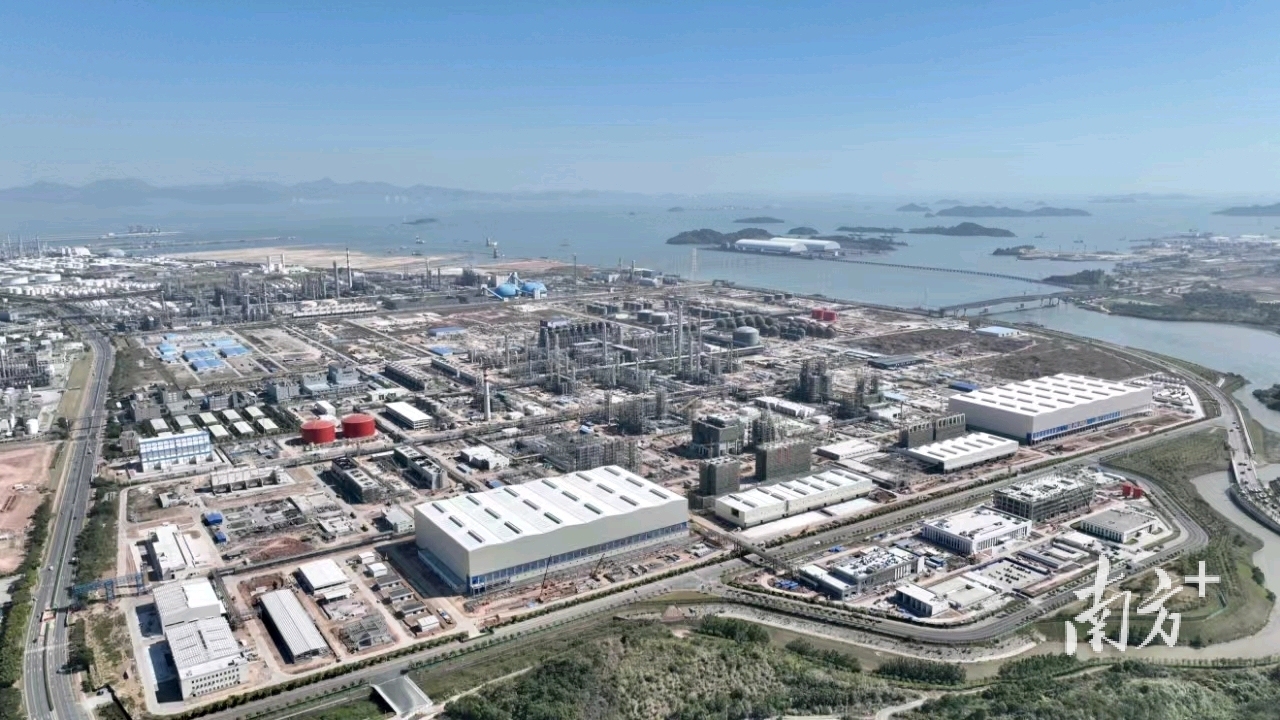 埃克森美孚惠州乙烯项目。受访单位供图