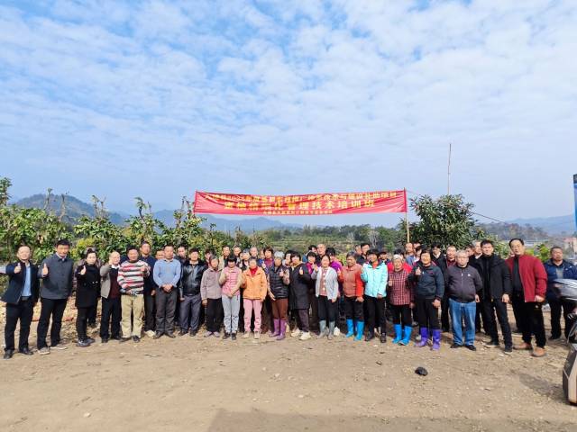 工作队多次组织农户参与水稻、蜜柚、茶叶等作物相关的技术培训。