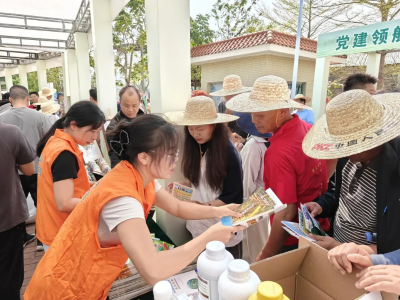 送技术、解难题、助生产！惠州市农业农村综合服务中心一线服务助春耕