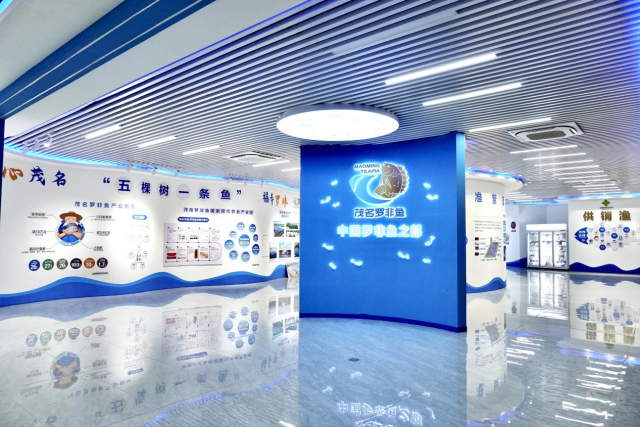 茂南罗非鱼交易中心（受访者供图）