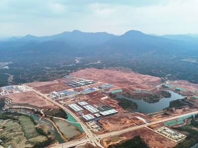 南雄绿色植保产业园：开春项目建设“跑”出加速度​