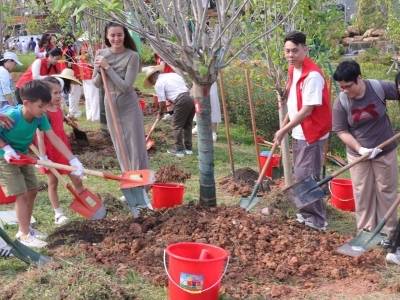 老城添绿！“越秀区统一战线同心林”正式揭幕