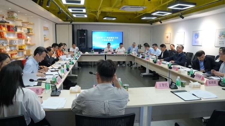 粤桂合璧“行天下”，广西品牌天下行大湾区座谈会在品牌产业园召开