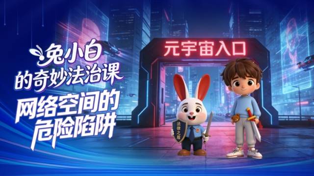 中山检察“兔小白”的奇妙法治课①丨网络空间的危险陷阱