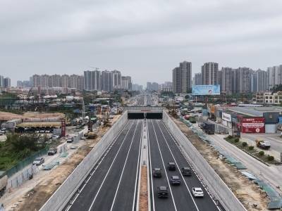 大道通衢向海兴，茂名大道三大隧道通车见证城市的跃迁