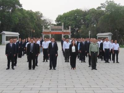惠城区举行2026年清明祭奠革命先烈活动