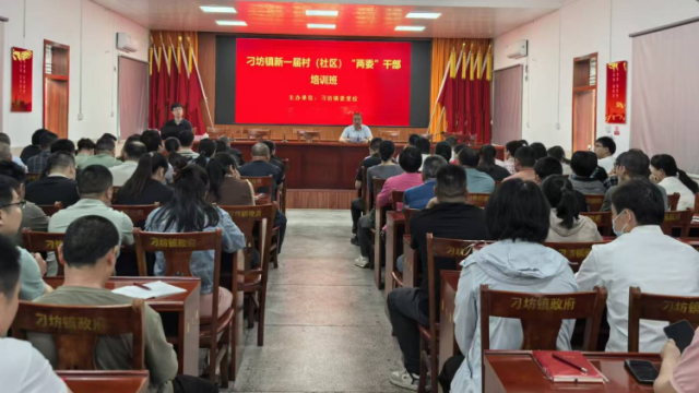 兴宁市刁坊镇委党校举办新一届村（社区）“两委”干部任职培训班
