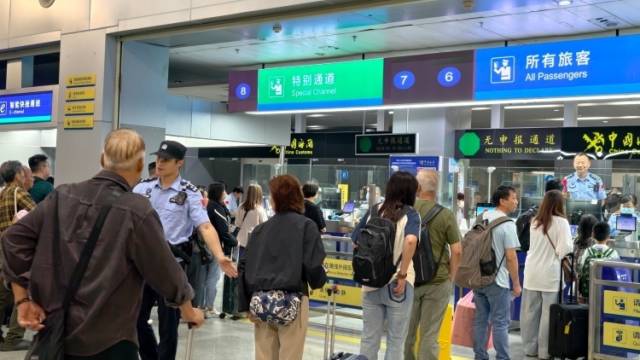客流增长4倍！清明假期首日南沙口岸高效通关“零拥堵”