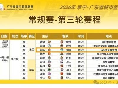 本周六“粤BA”汕头主场迎战揭阳，预约购票全攻略来了