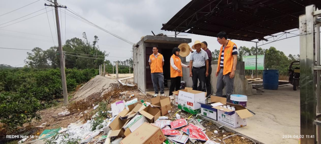 高桥镇龙盛红橙专业合作社现场指导