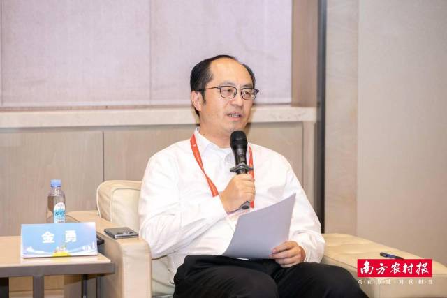 中国饭店协会副会长金勇。