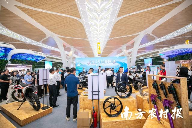 “广货行天下”夏季行动启动仪式展销现场。