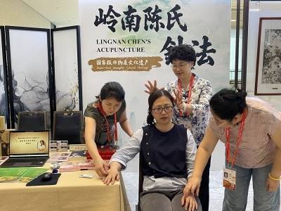广受全球客商点赞！国家级非遗“岭南陈氏针法”亮相广交会