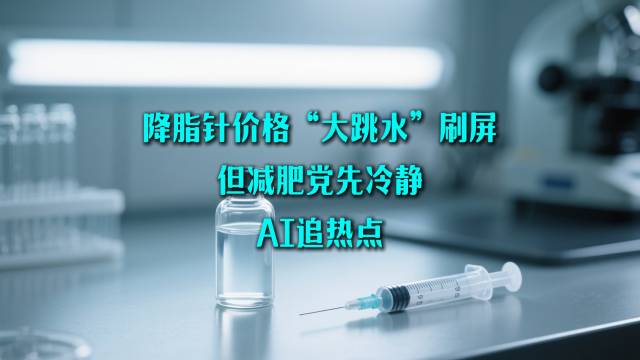 降脂针价格“大跳水”刷屏！但减肥党先冷静｜AI追热点