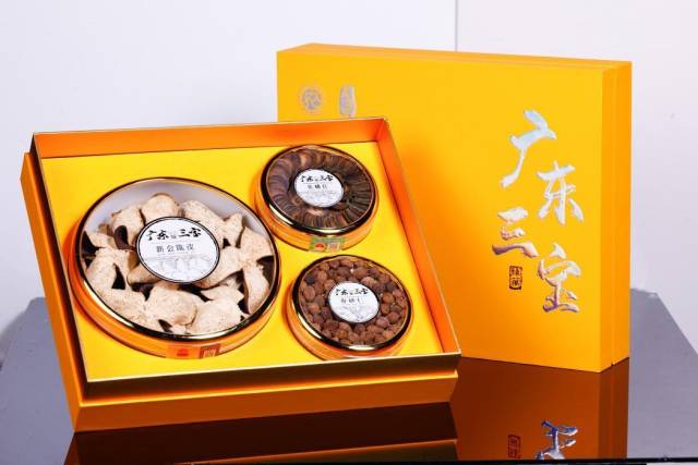 岭南养生臻品——广东三宝礼盒。