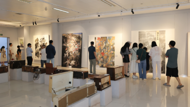 免费打卡！80+位湾区艺术家作品汇聚东莞开明美术馆