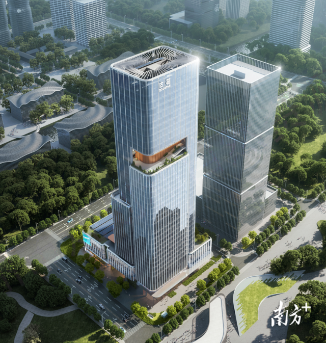 古茗杭州总部效果图。