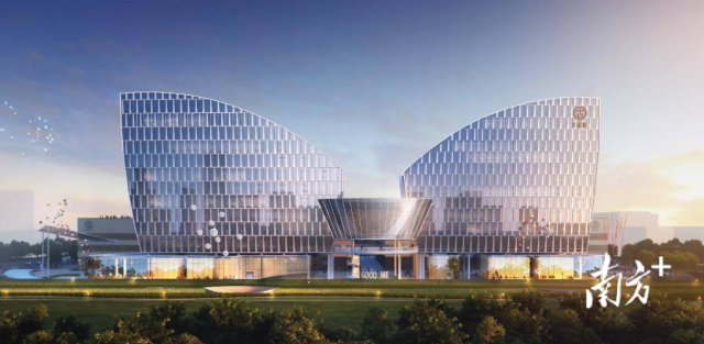 古茗台州总部效果图。